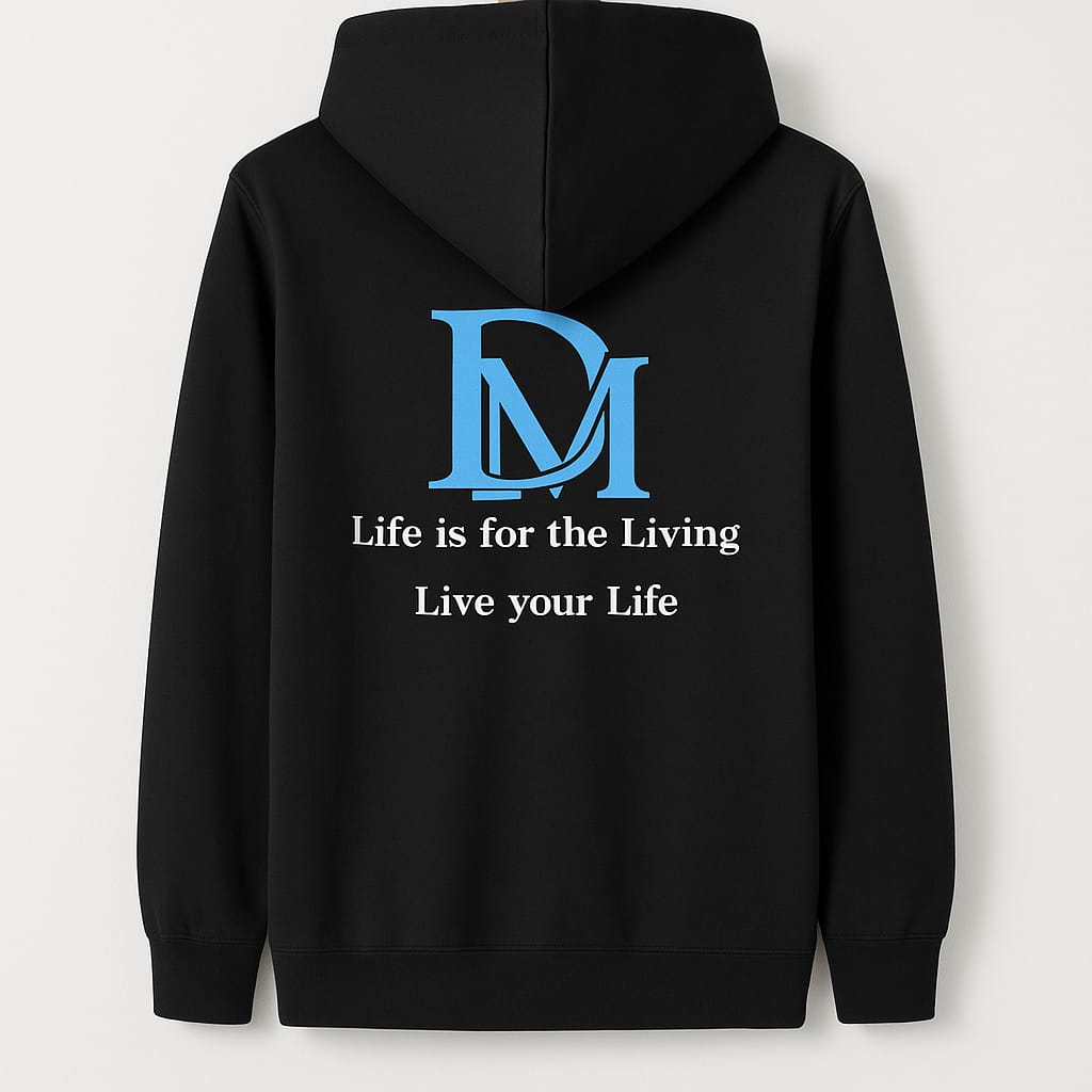 Devondo Mus Life Is For The Living , Live Your Life Zipper Jumper